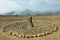 Ancient city of Caral, UNESCO world heritage site, Peru