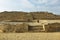 Ancient city of Caral, UNESCO world heritage site, Peru