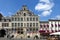 Ancient city hall and recreation in Bergen op Zoom