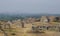 The ancient city of Hampi architecture ruins in India