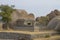 The ancient city of Hampi architecture ruins in India