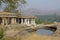 The ancient city of Hampi architecture ruins in India