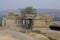 The ancient city of Hampi architecture ruins in India