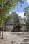 The ancient city of Koba in the tropical jungle of Yucatan.