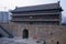 The ancient city wall of Xi`an, China, which was built from the upstairs for archery.