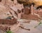 Ancient Cliff dwellings in Mesa Verde National Park