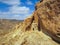 Ancient cliff dwellings in the Sahara Desert of North Africa