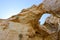 Ancient cliffs over Kedron stream. Israel, Palestine