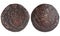 Ancient coin of imperial Russia