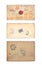 Ancient collection of envelopes