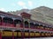 Ancient colored monastery of Hemis in Ladakh, India.