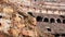 Ancient Colosseum Ruins Rome Italy