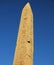 Ancient column, obelisk and pillar in Temple of Karnak. Egypt