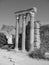 Ancient Column Section - Ephesus - Black and White