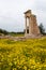 Ancient columns of Apollon Hylates,  sanctuary in Limassol district, Cyprus