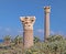 Ancient columns at Caesarea