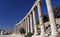 Ancient columns in Jerash, Jordan