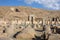 Ancient columns in Persepolis city