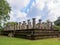 The ancient council chamber of Sri Lankan King in Polonnaruwa