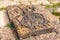 Ancient cross-stone, carved khachkar at the Tatev Monastery