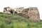 The ancient crusader fortress Migdal Tzedek in the Tel Afek National Park near Rosh HaaEin