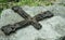 Ancient crypts and Gothic graves at the ancient Catholic cemetery