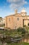 Ancient Curia Julia on the Roman Forum, Rome, Italy, Europe