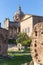 Ancient Curia Julia on the Roman Forum, Rome, Italy, Europe