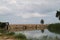 Ancient Dam and Lake at Nahal Taninim Brook Nature Reserve, Israel