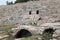 Ancient Dam at Nahal Taninim Brook Nature Reserve, Israel