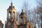 Ancient dilapidated church. Tver region, the city of Rzhev