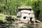 Ancient dolmens in Janet river valley, Russia, Gelendzhik