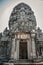 Ancient Door Angkor Ruins at Cambodia, Asia. Culture, Tradition, Religion. History.