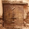 Ancient door in the El Badi Palace.