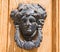 Ancient doorknocker.