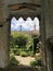 Ancient doorway into castle courtyard