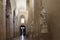 Ancient doric columns of cathedral of Syracuse (Duomo di Siracusa