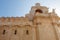 Ancient doric columns of cathedral of Syracuse (Duomo di Siracusa