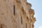 Ancient doric columns of cathedral of Syracuse Duomo di Siracusa.