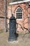 Ancient double water pump, Leeuwarden