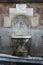 Ancient drinking fountain in Rome