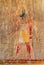 Ancient egypt color image of anubis