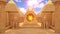 Ancient Egypt Stargate Portal - Epic VJ Loop Motion Background