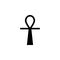 Ancient Egyptian Ankh sign icon. Element of religion sign icon for mobile concept and web apps. Detailed Ancient Egyptian Ankh ico