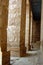 Ancient Egyptian Colonnade, Medinet Habu Temple, Luxor