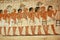 Ancient Egyptian Mural of Funeral Procession