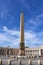 Ancient Egyptian obelisk in St. Peter`s Square Obelisco Piazza San Pietro in Vatican city in Rome