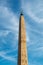 Ancient Egyptian obelisk in St. Peter`s Square in Vatican city in Rome, Italy