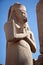 Ancient Egyptian pharaoh\'s statue