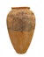 Ancient Egyptian pottery isolated